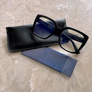 Stylish Black and Blue Women's Glasses